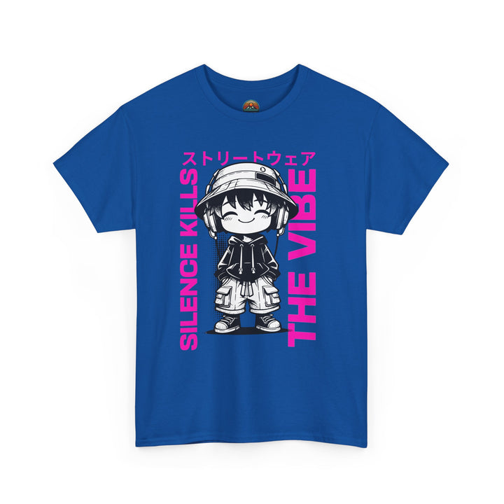 Silence kills the Vibe - Anime Unisex T-Shirt