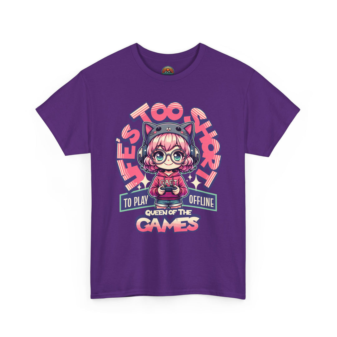 Life's Too Short to Play Offline - Anime Unisex T-Shirt