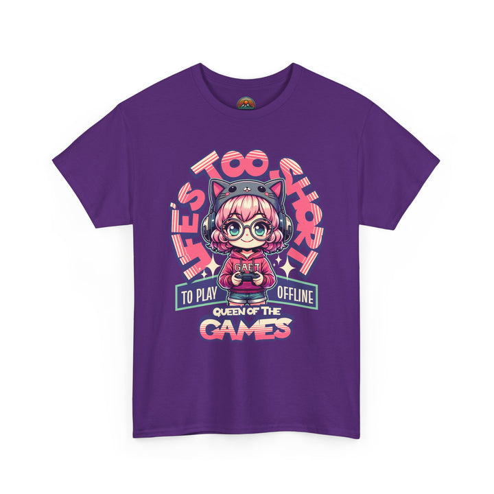 Life's Too Short to Play Offline - Anime Unisex T-Shirt