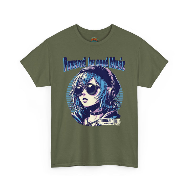 Powered by Good Music - Anime Unisex T-Shirt
