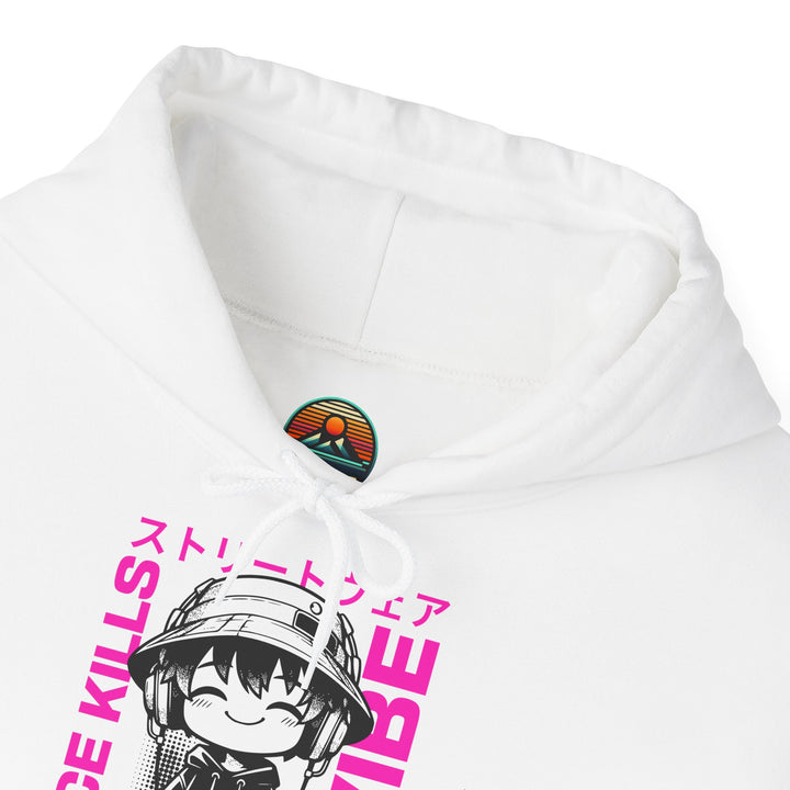 Silence Kills the Vibe - Anime Unisex Hoodie