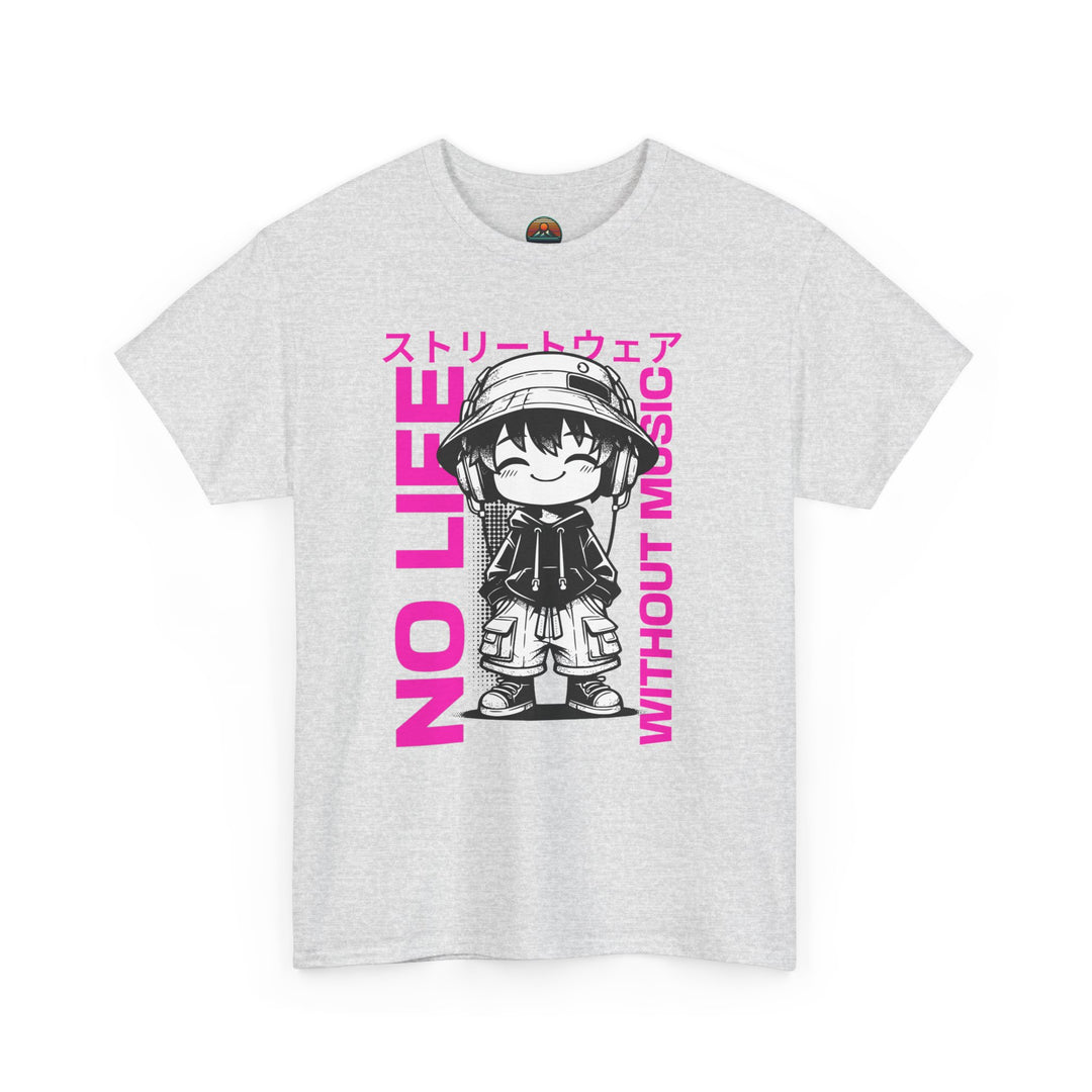 No Life Without Music - Anime Unisex T-Shirt