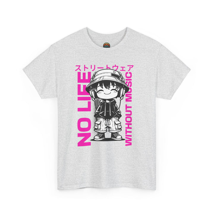 No Life Without Music - Anime Unisex T-Shirt