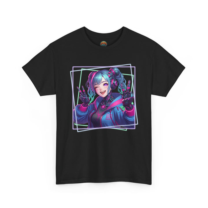 Cyber Girl - Anime Unisex T-Shirt
