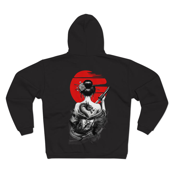 Japanese Geisha - Japan Unisex Zip Hoodie