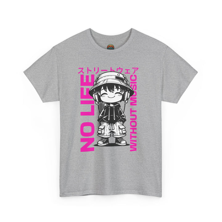 No Life Without Music - Anime Unisex T-Shirt