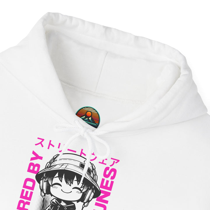 Powered by Good Tunes - Anime Unisex Hoodie