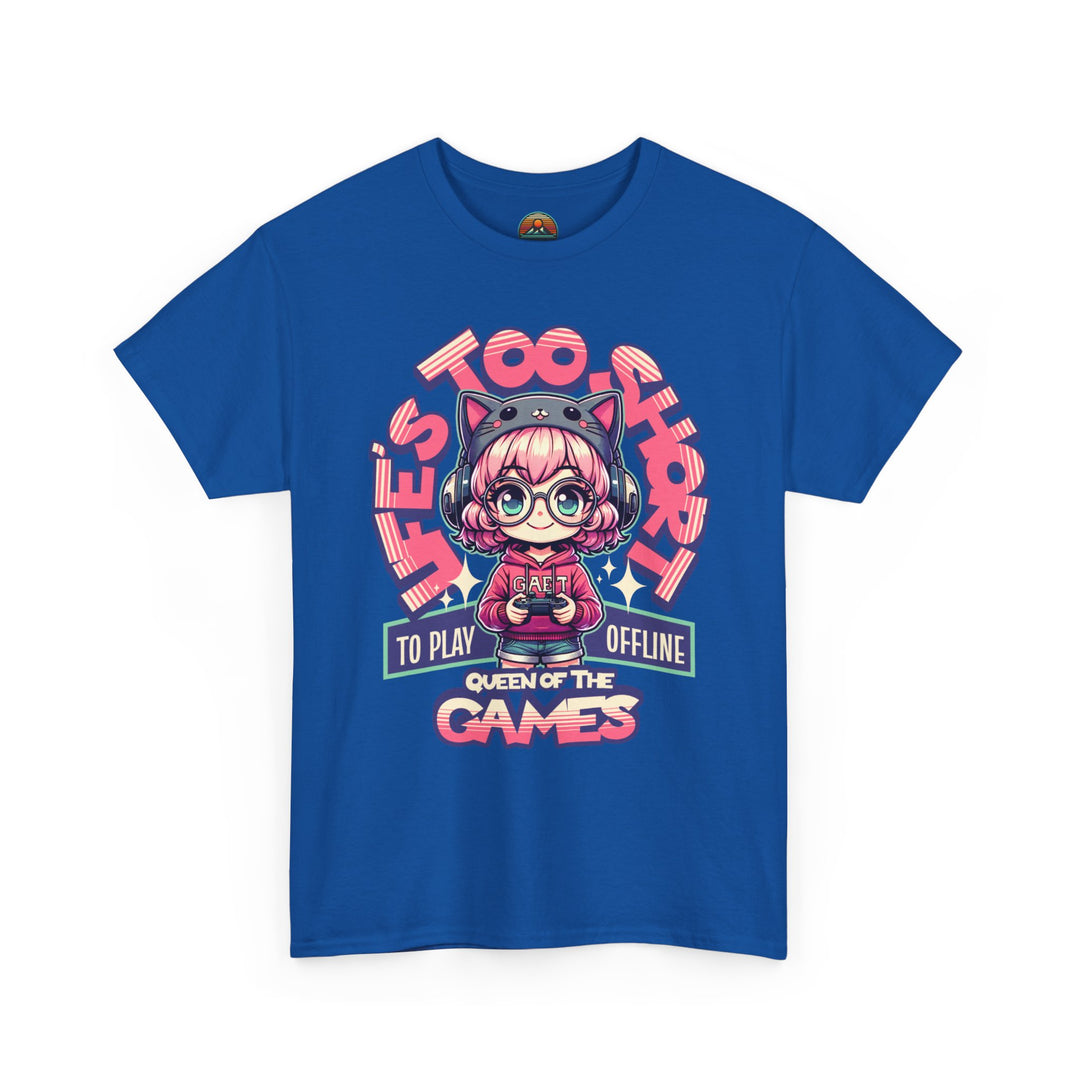 Life's Too Short to Play Offline - Anime Unisex T-Shirt