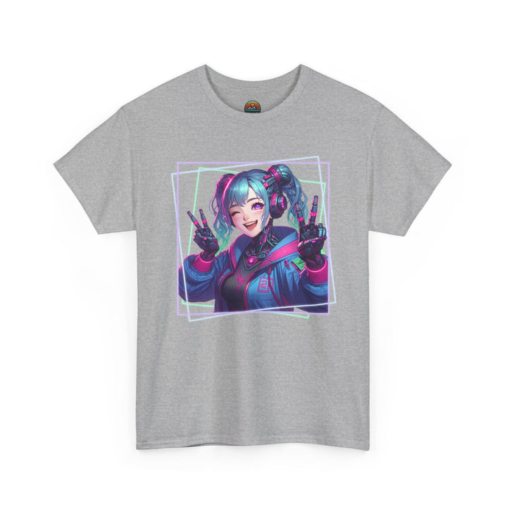 Cyber Girl - Anime Unisex T-Shirt