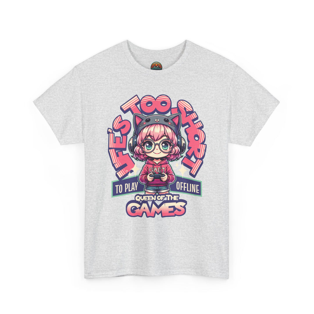 Life's Too Short to Play Offline - Anime Unisex T-Shirt