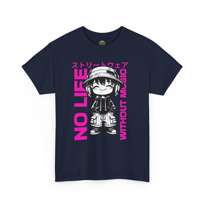 No Life Without Music - Anime Unisex T-Shirt