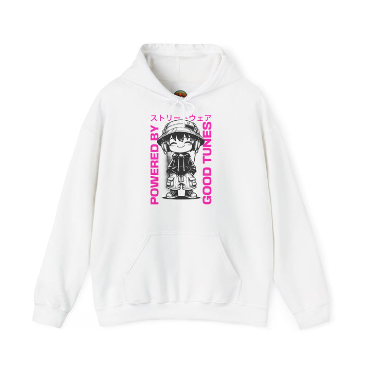 Powered by Good Tunes - Anime Unisex Hoodie