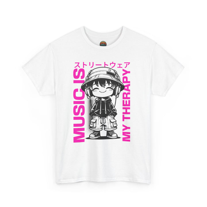 Music is my Therapy - Anime Unisex T-Shirt