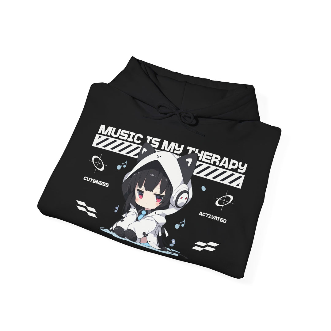 Music Is My Therapy - Anime Unisex Hoodie