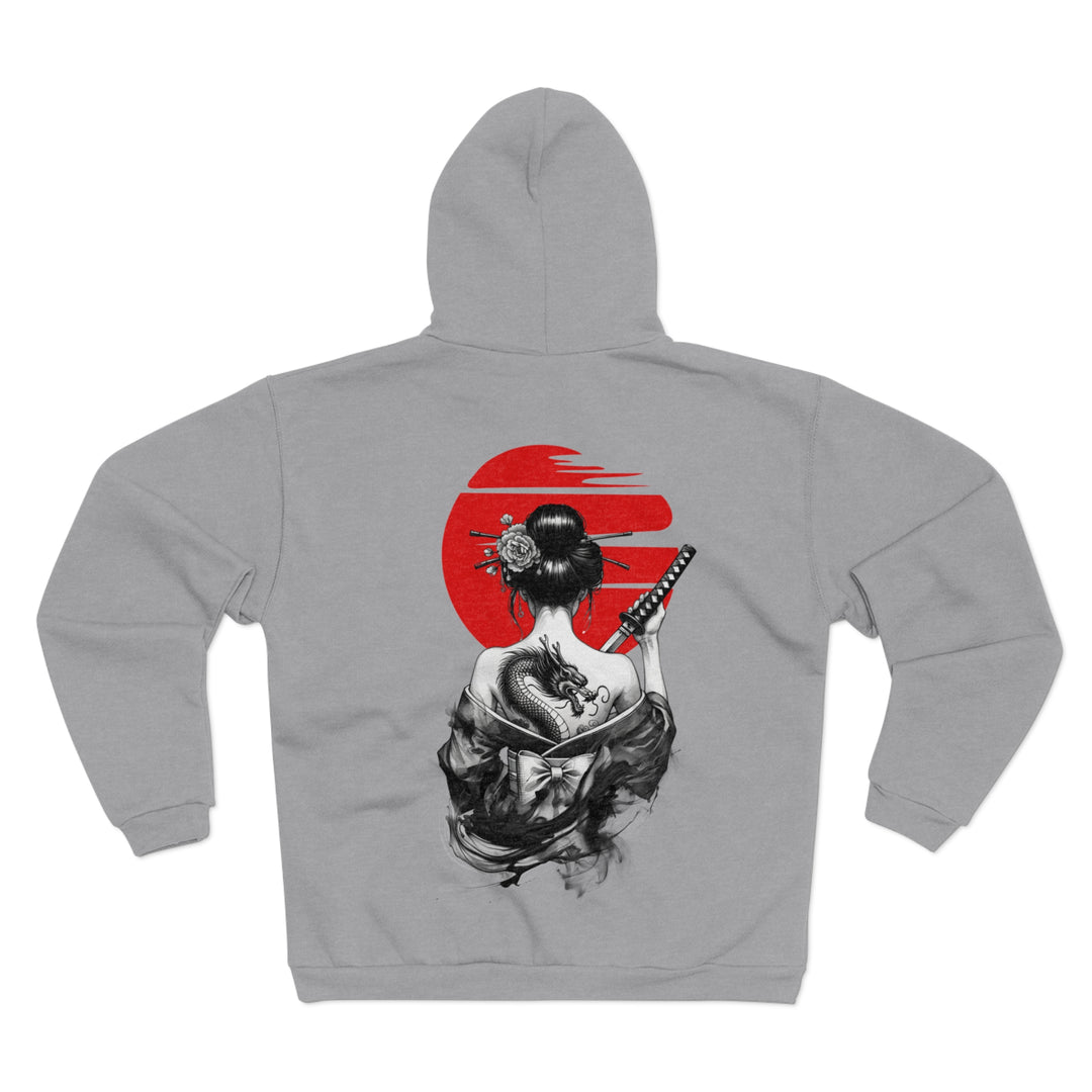 Japanese Geisha - Japan Unisex Zip Hoodie