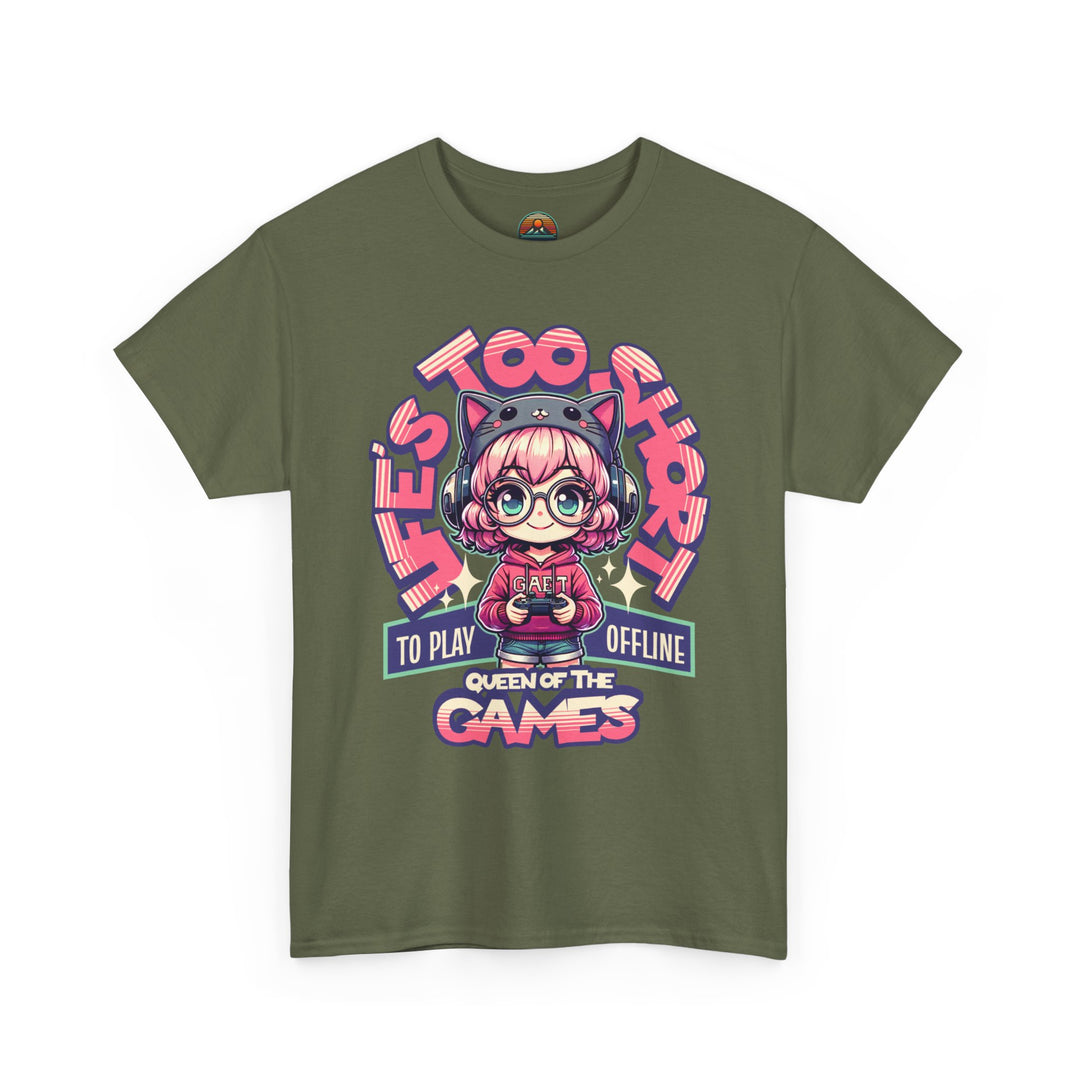 Life's Too Short to Play Offline - Anime Unisex T-Shirt