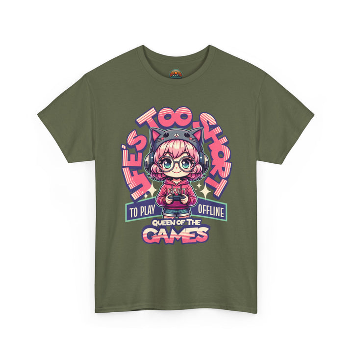 Life's Too Short to Play Offline - Anime Unisex T-Shirt