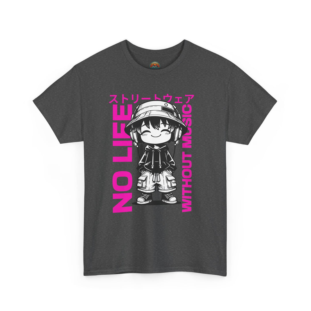 No Life Without Music - Anime Unisex T-Shirt