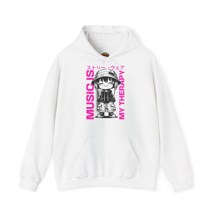 Music Is My Therapy - Anime Unisex Hoodie