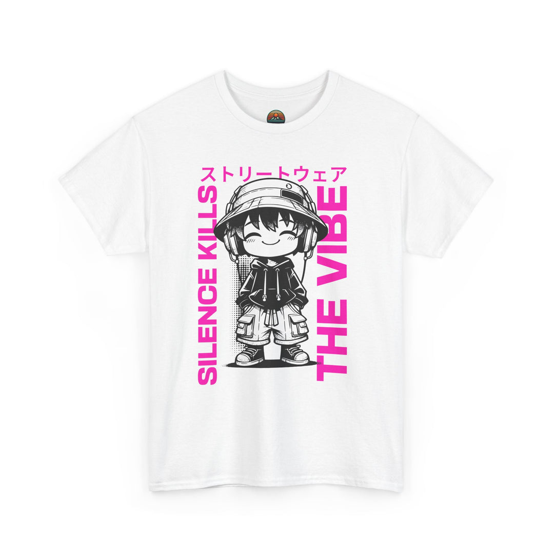 Silence kills the Vibe - Anime Unisex T-Shirt
