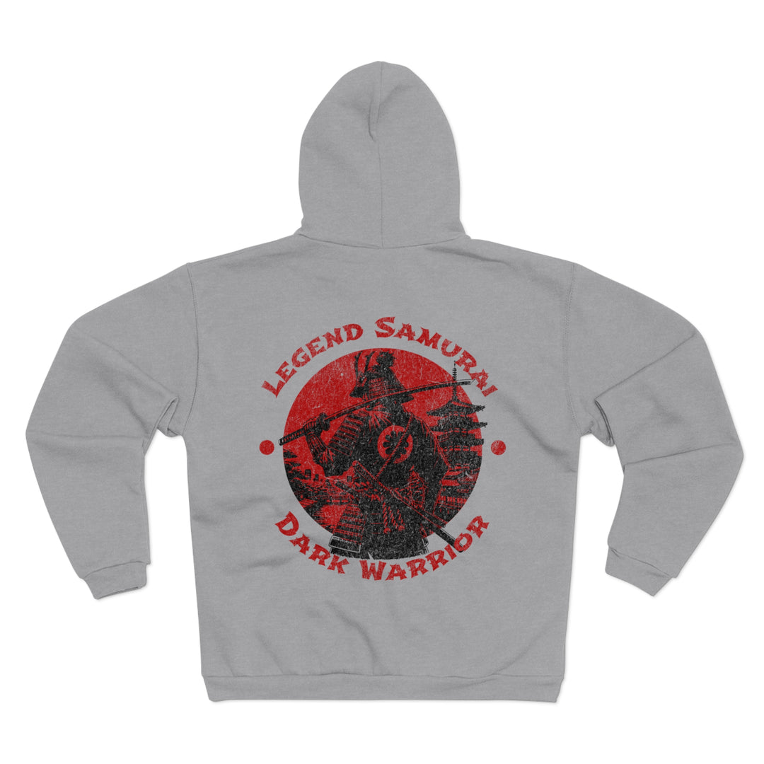Legend Samurai Dark Warrior - Japan Unisex Zip Hoodie