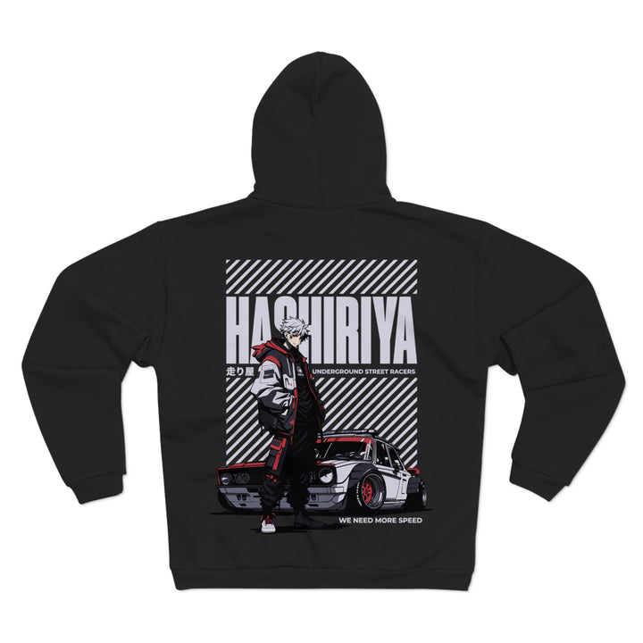 Race - Anime Unisex Zip Hoodie