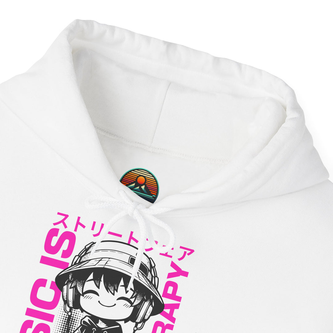 Music Is My Therapy - Anime Unisex Hoodie