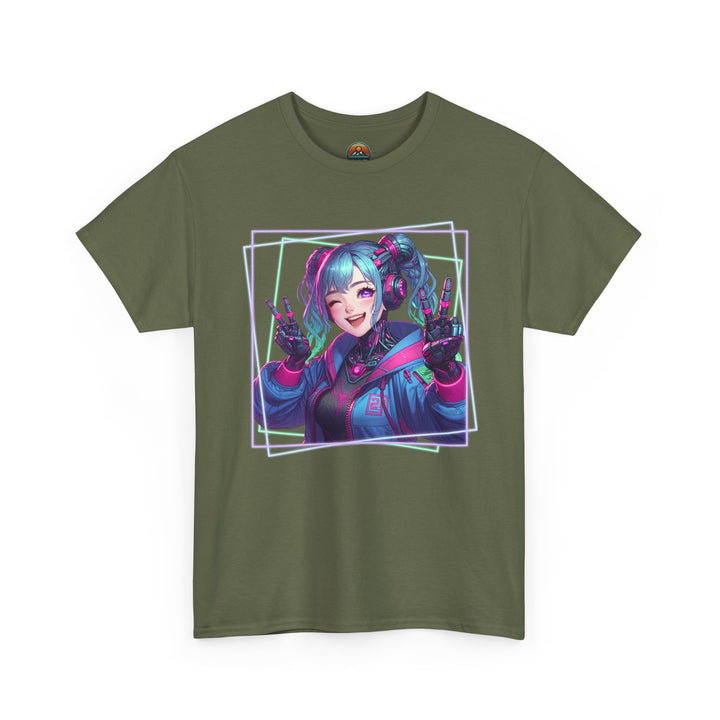 Cyber Girl - Anime Unisex T-Shirt