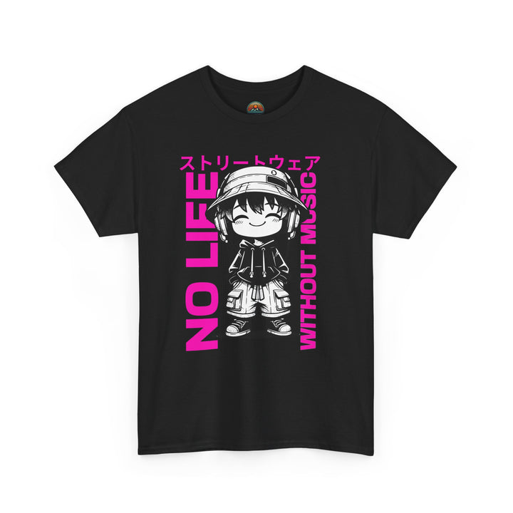 No Life Without Music - Anime Unisex T-Shirt