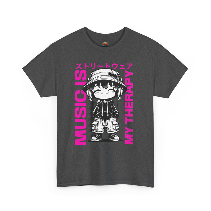 Music is my Therapy - Anime Unisex T-Shirt