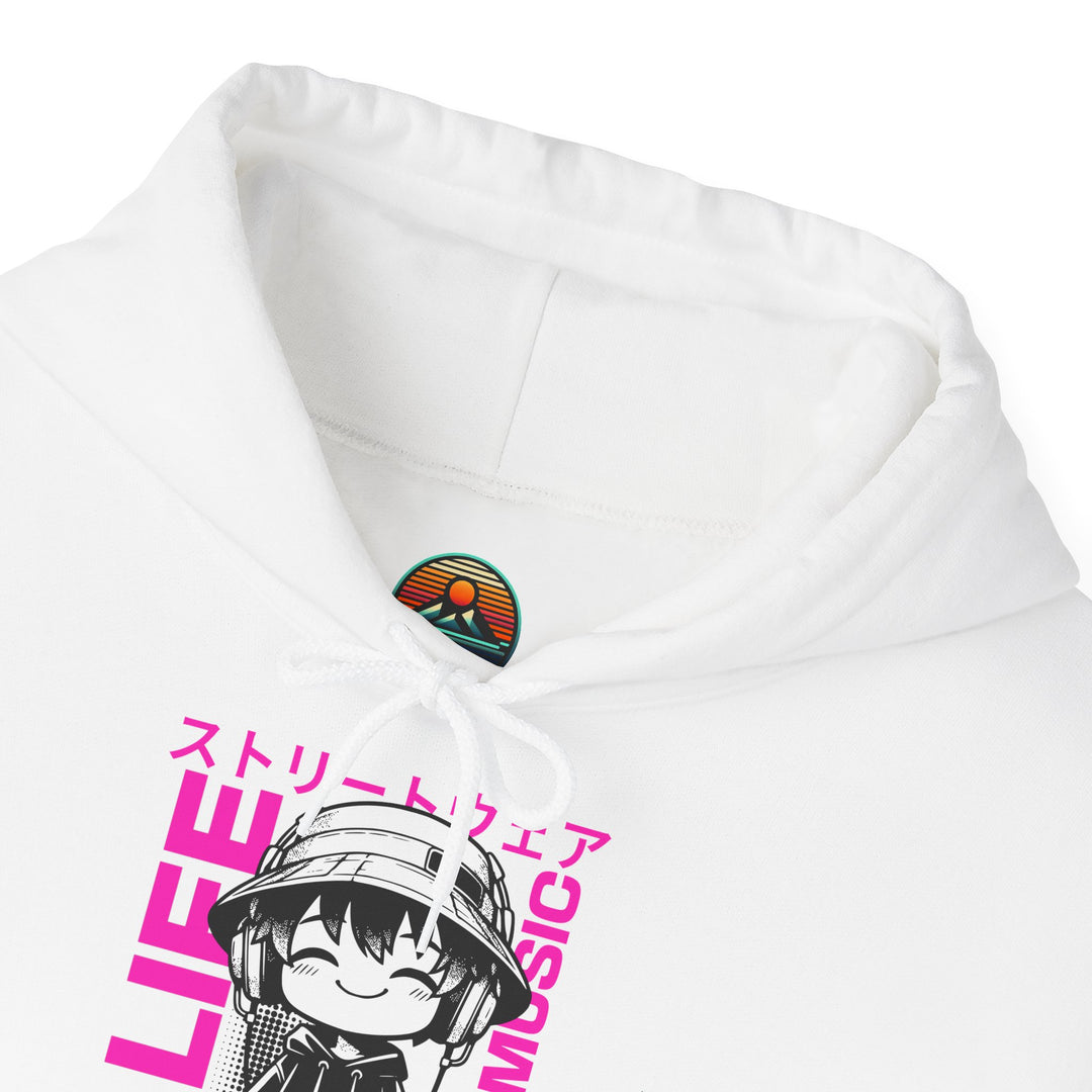 No Life Without Music - Anime Unisex Hoodie