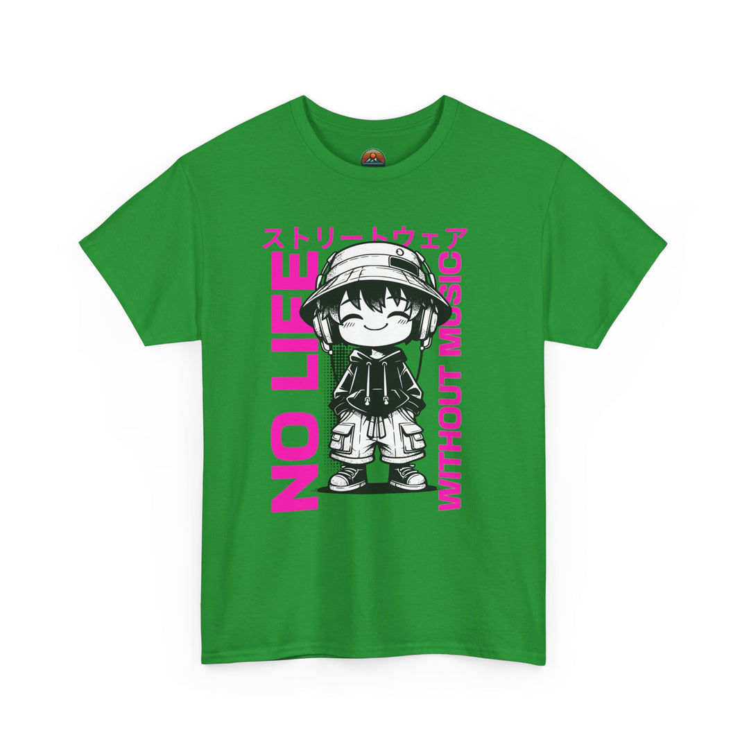 No Life Without Music - Anime Unisex T-Shirt