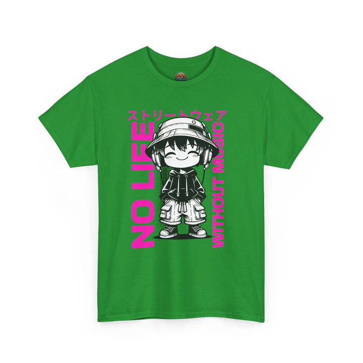 No Life Without Music - Anime Unisex T-Shirt