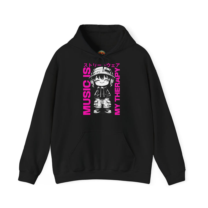 Music Is My Therapy - Anime Unisex Hoodie