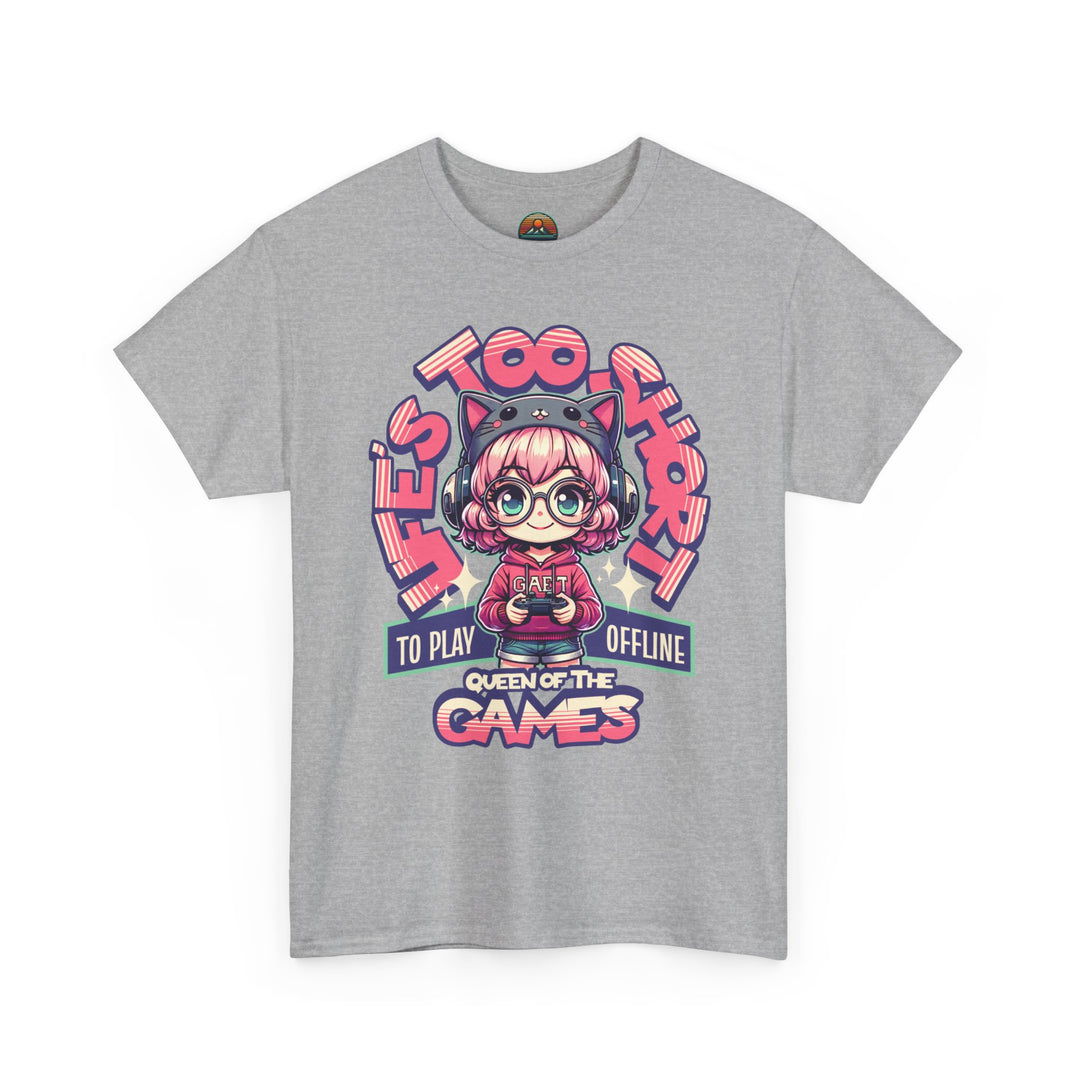 Life's Too Short to Play Offline - Anime Unisex T-Shirt