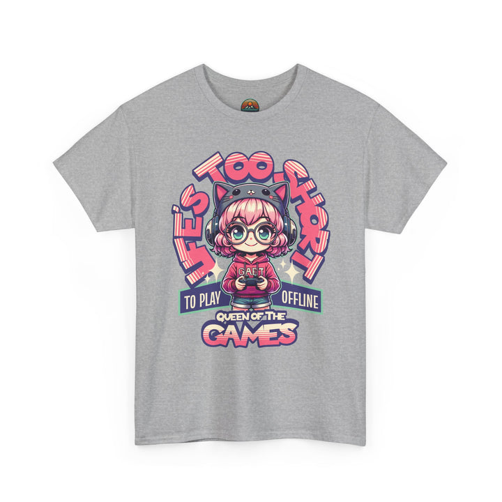 Life's Too Short to Play Offline - Anime Unisex T-Shirt