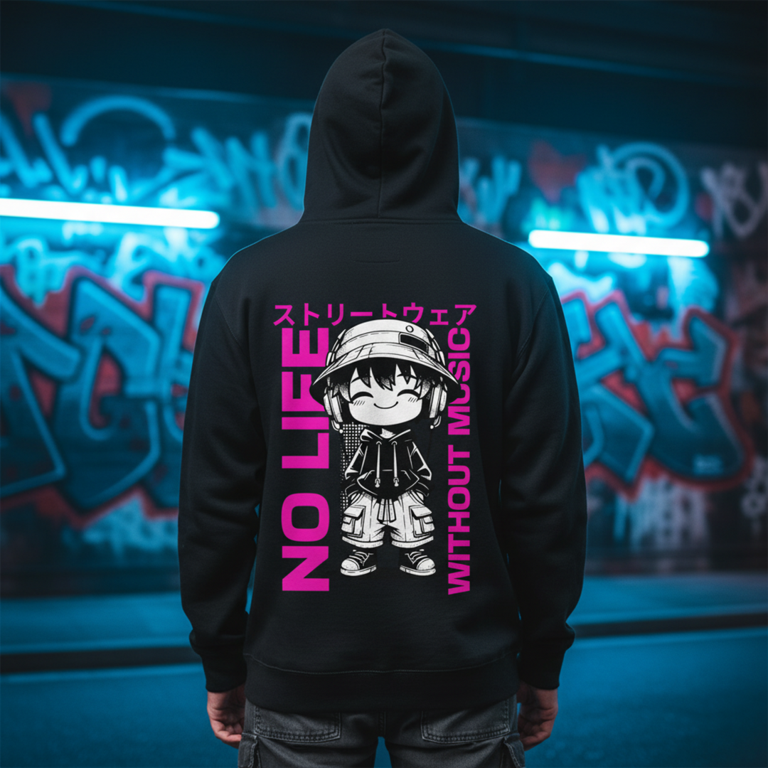 No Life without Music - Hoodie