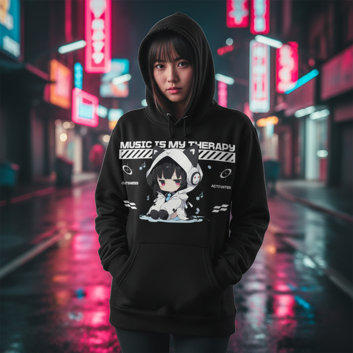 Music is my Therapy - Hoodie